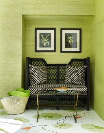 El tono verde en la decoración de su casa : decorando mejor