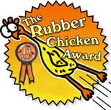 rubber chicken award