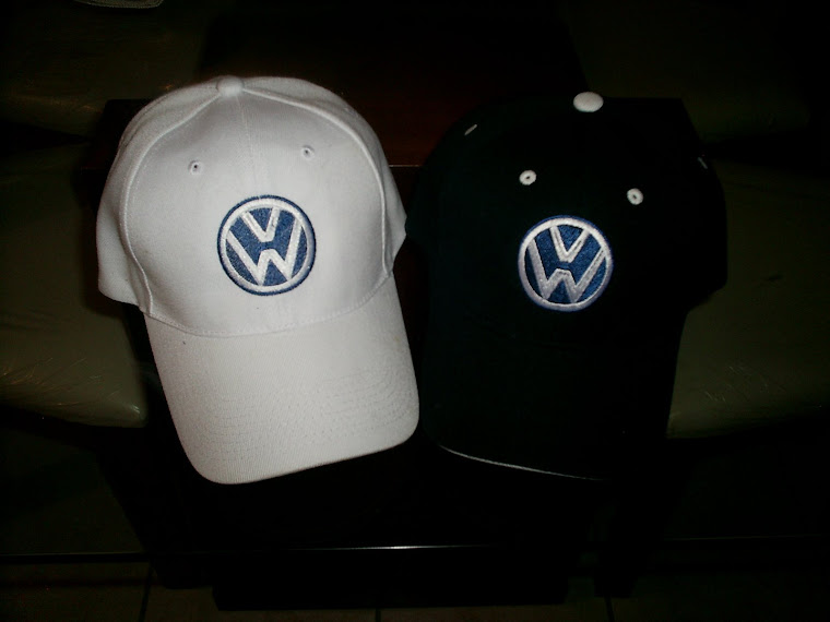 Gorras bordadas logo VW