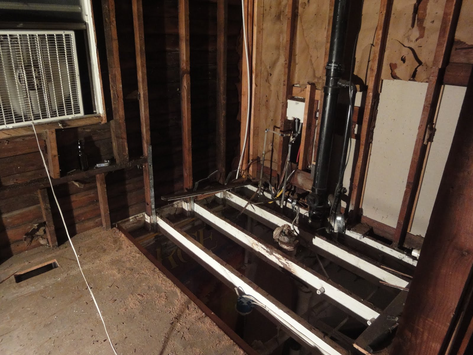 1900 Farmhouse Basement Reinforcement