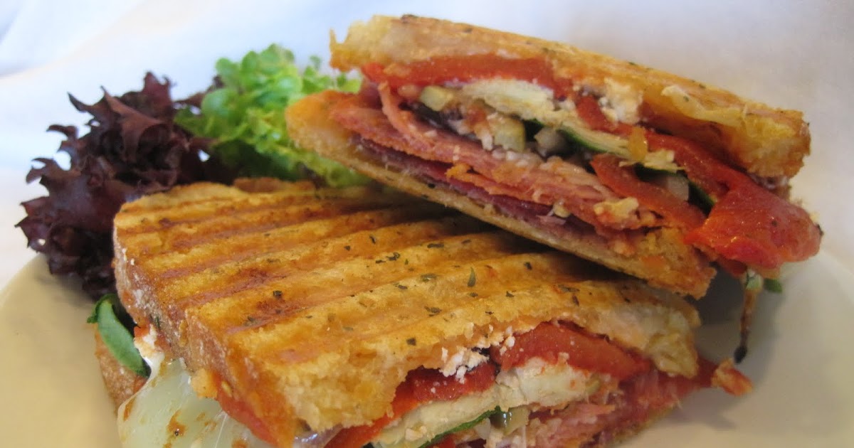 Antipasto panini