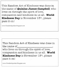 Random Act of Kindness Tag