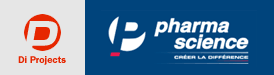 Логотипы Di Projects и Pharmascience