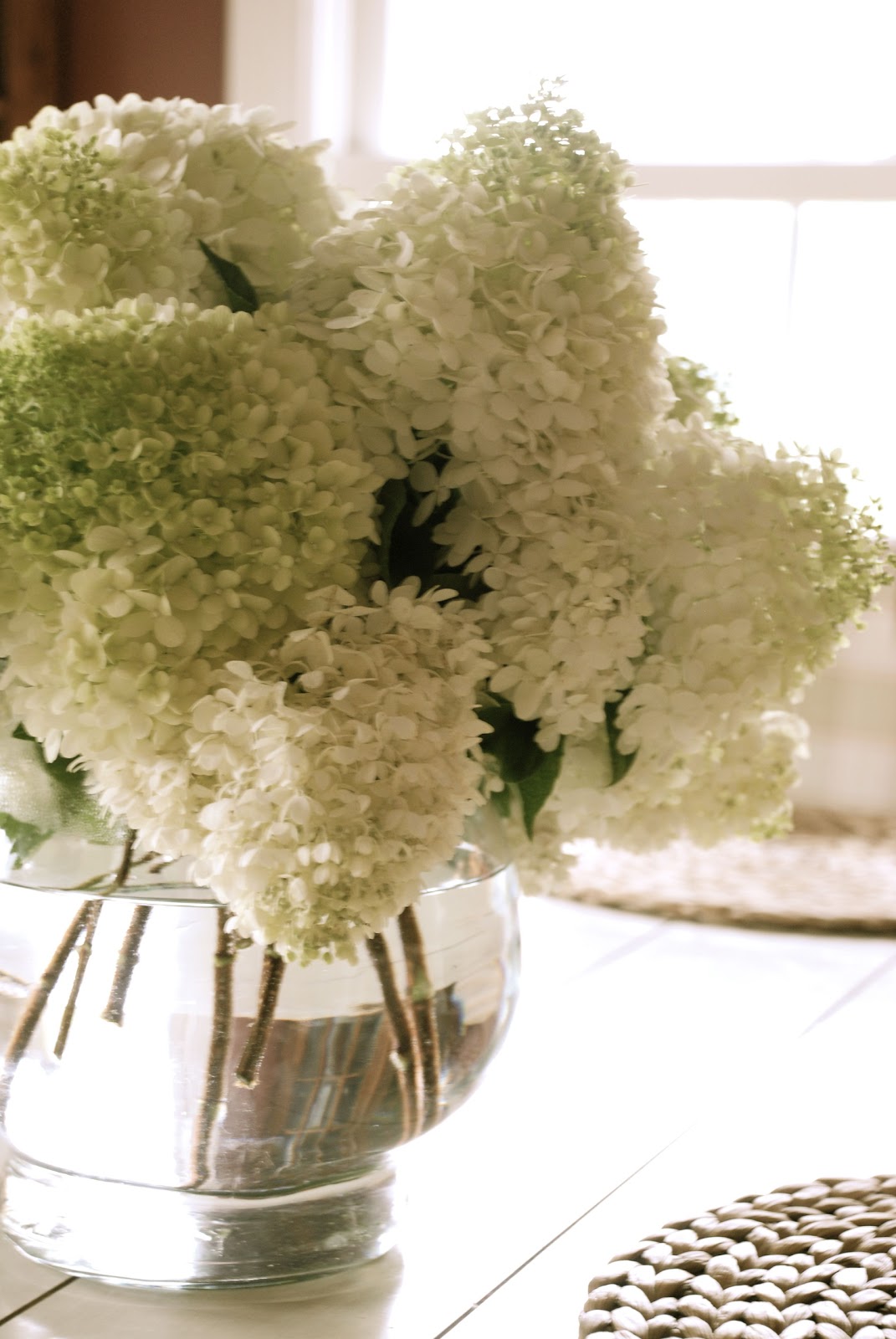 { the vintage wren } { fishbowl flowers & a salad }