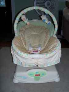 fisher price soothing motions glider sale