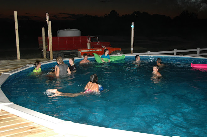 Night time swimming