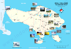 Bali Tourism Map