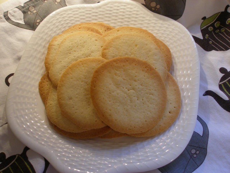 Who Moved My Cheese Straw? BrownEdged Wafers Yum!