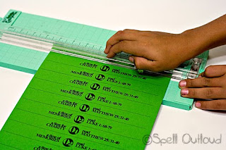 Cutting Paper Strips