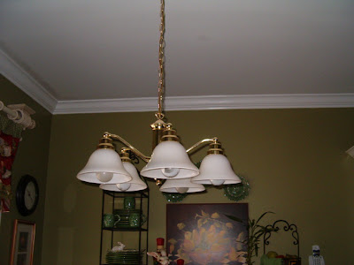 Brass Light Fixture