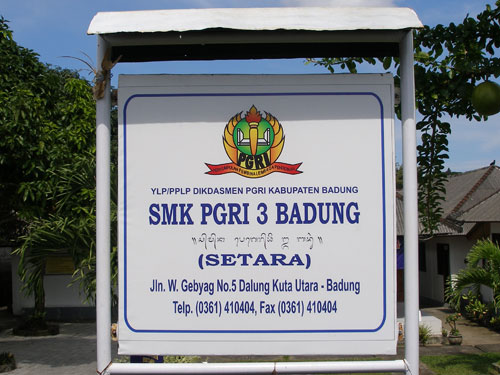 bafana creative advertise Plang Sekolah dan Renovasi