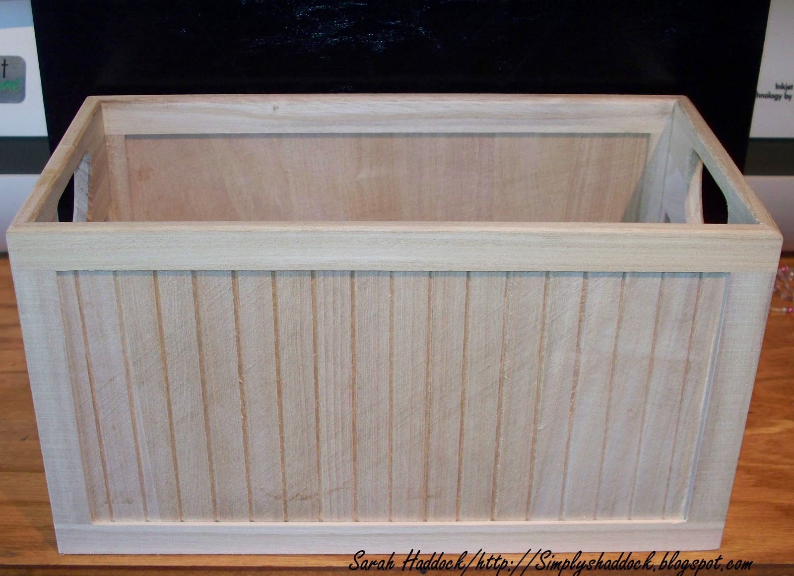 Simply By Sarah Greeting Card Storage File box