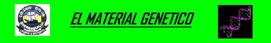 EL MATERIAL GENETICO