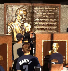 george steinbrenner plaque is so big