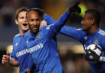 Anelka scoring against Bolton