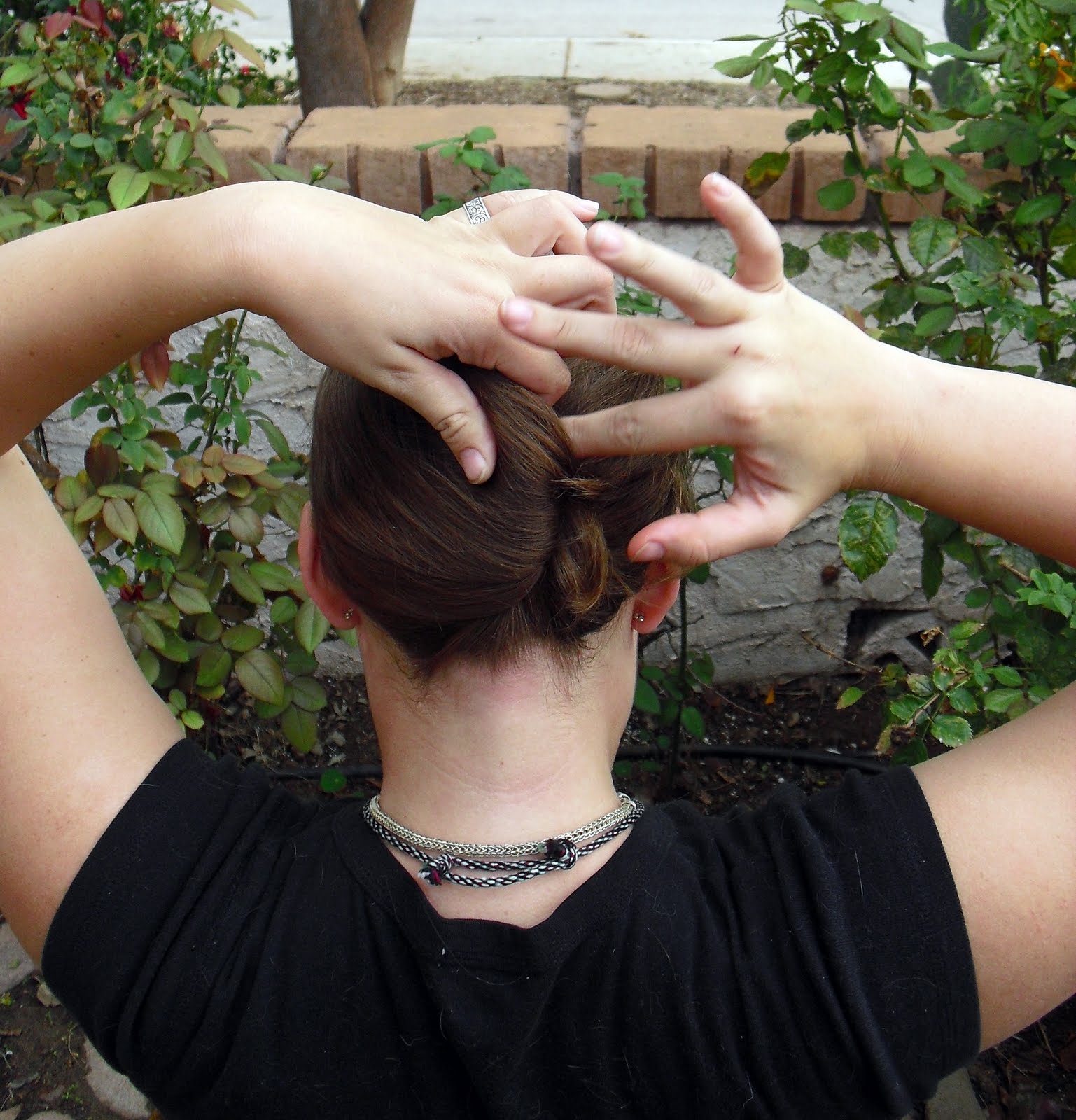 Tangible Daydreams Tutorial Using Hair Sticks Pt. 2 The French Twist