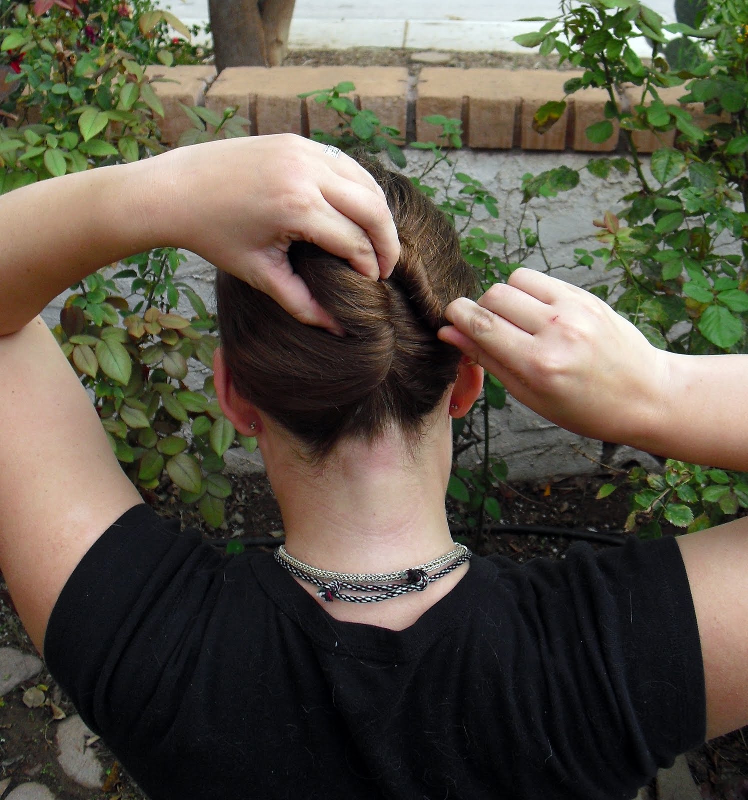 Tangible Daydreams Tutorial Using Hair Sticks Pt. 2 The French Twist