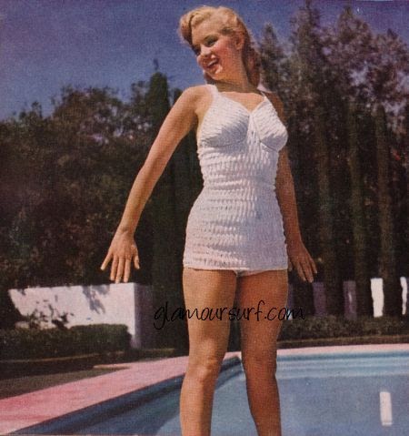 marilyn monroe style bathing suit