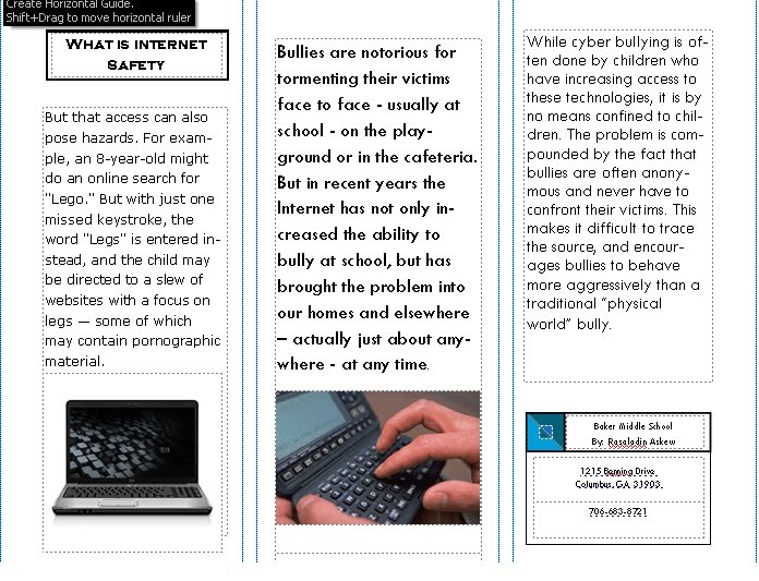 Business Education the Wave of the Future Safety Brochure