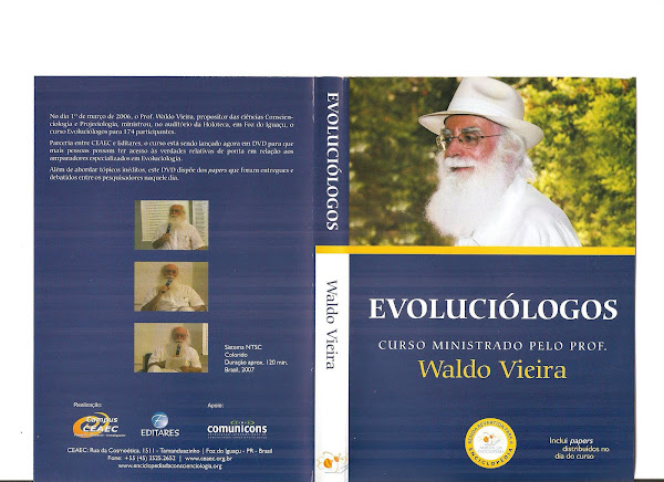 DVD sobre o curso Evoluciólogo com Waldo Vieira