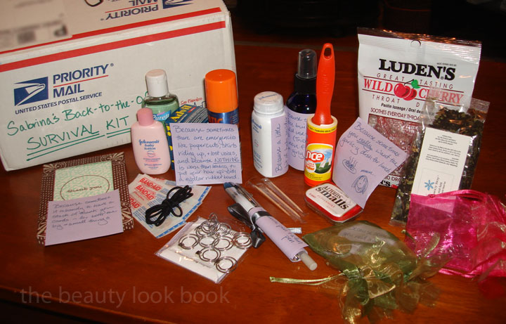 survival kit office bag kits essentials gift stress job idea gifts emergency beauty diy essential few sent things bags disaster