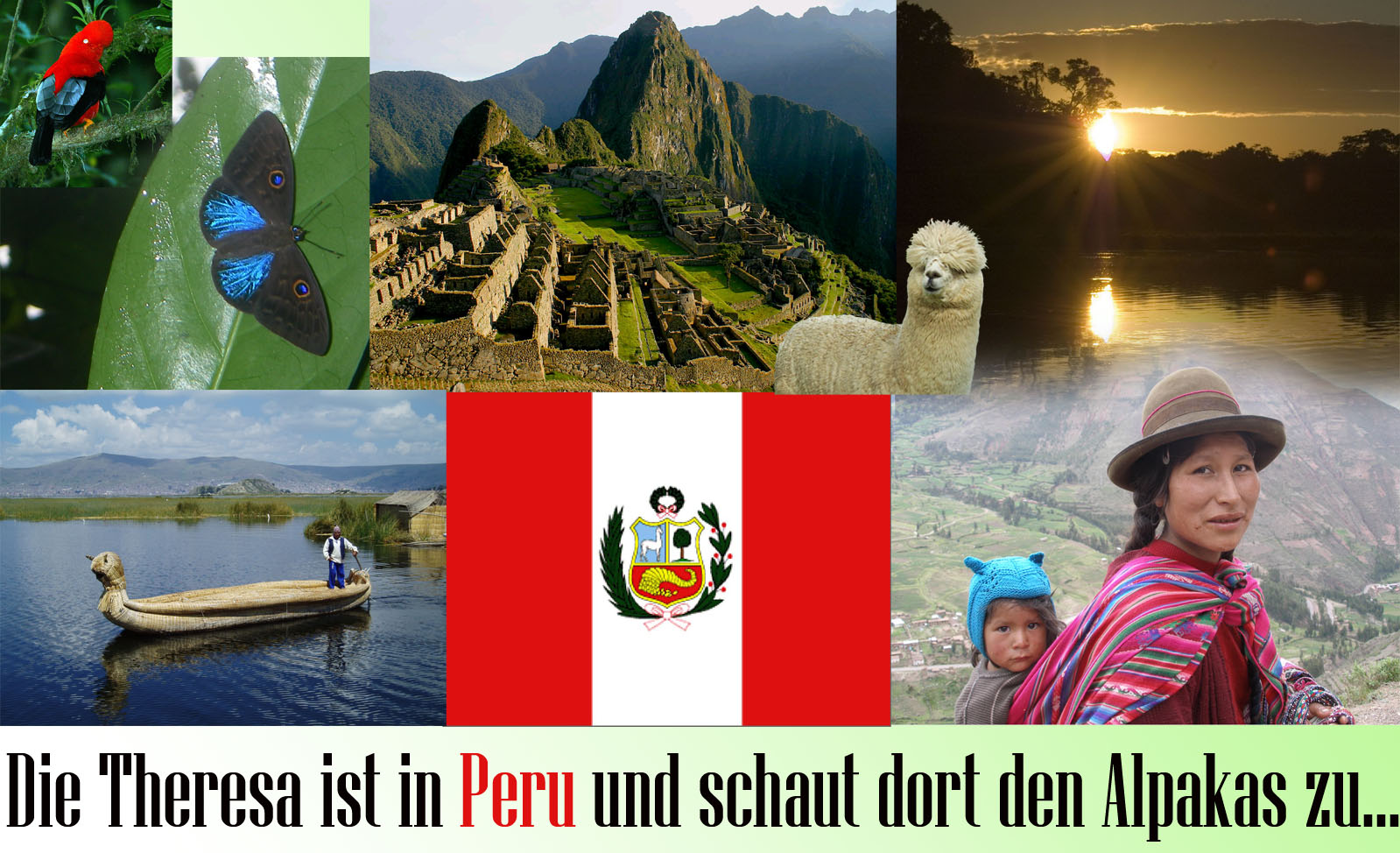 Juhu! Besa ist in Peru!