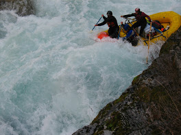 Rowing Cascade on the Cal Salmon