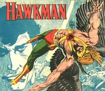 DC Super Heroes Hawkman el halcón variante nº 2 alas oscuro Comics Spain 1989 