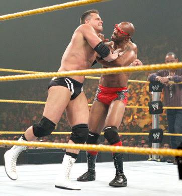 ... riley joined buddy mike miz...