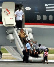 airplane emergency slide
