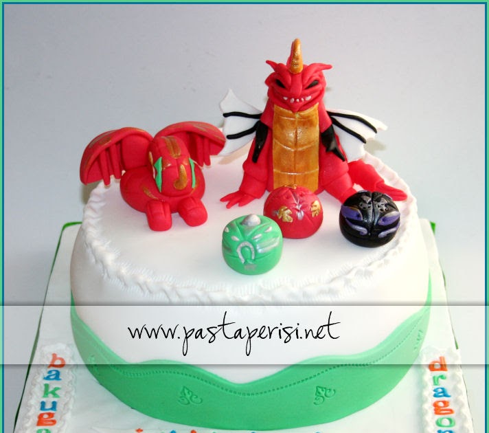 PASTA PERİSİ SERAP PASTA TASARIM Bakugan Pastası 3