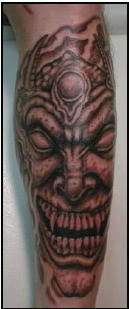 monsters tattoos design