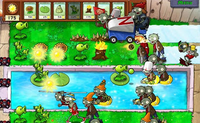 Miuk Miuk !!: PLANTS VS ZOMBIES Game Menarik Lucu Bikin Ketagihan