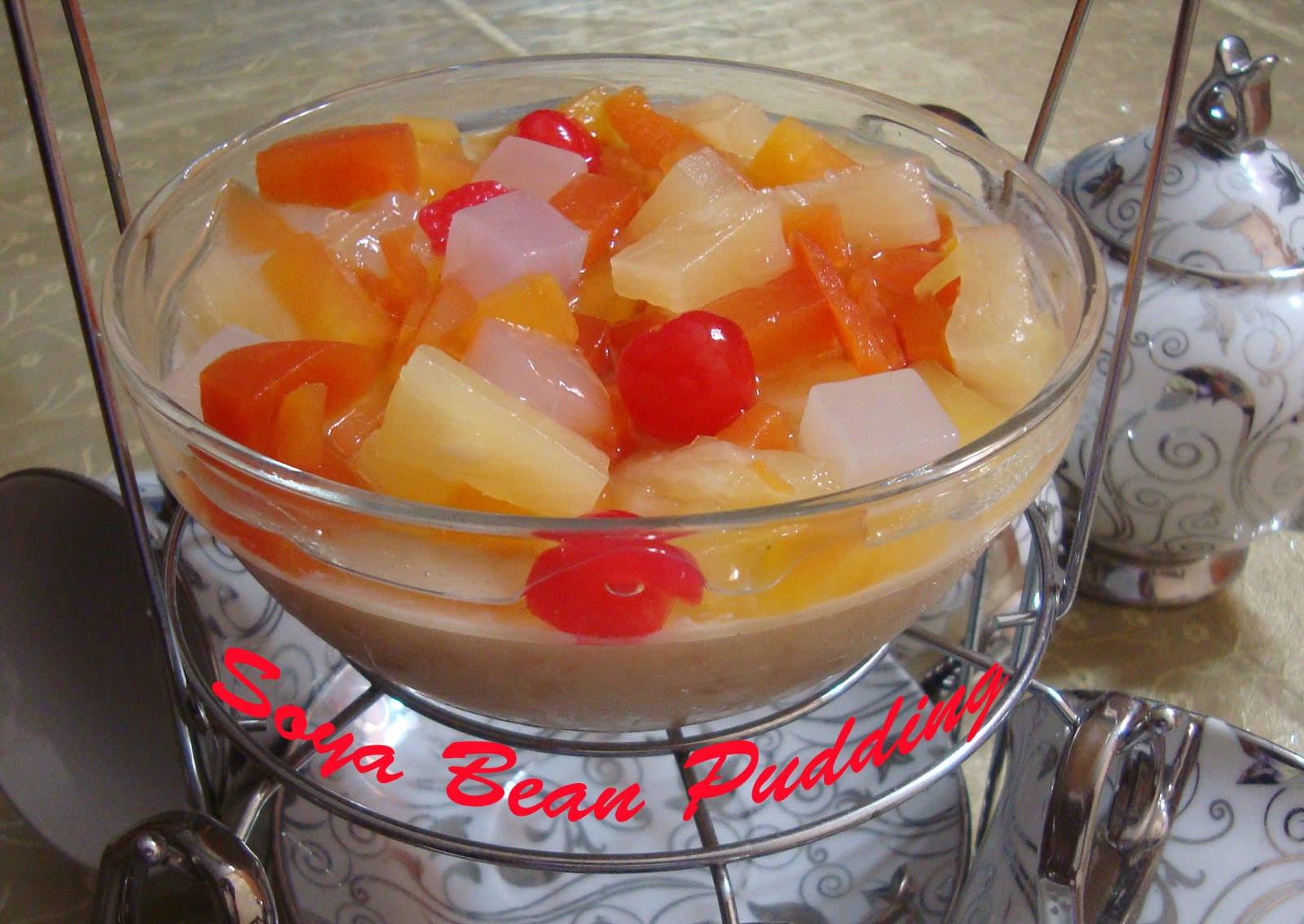 JOM MAKAN SOYA BEAN PUDDING