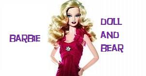 Miss Barbie DollandBear