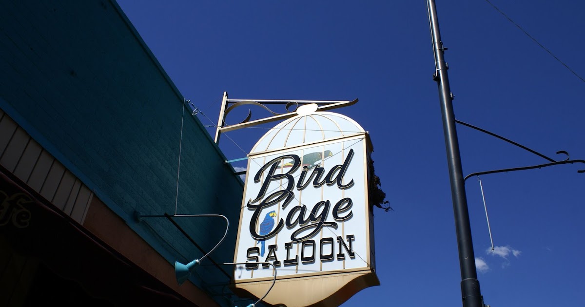 My book on bars and taverns. The Bird Cage Saloon