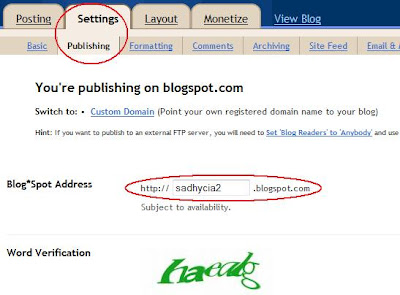 How to rename Blogger URL