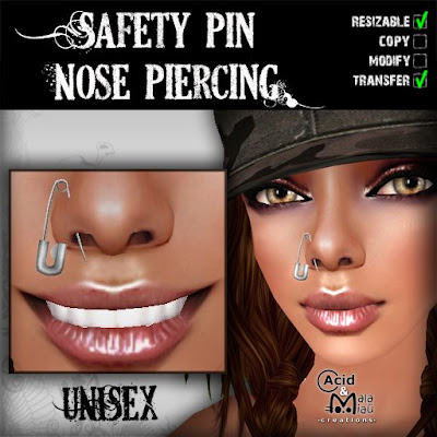 safety nose piercing