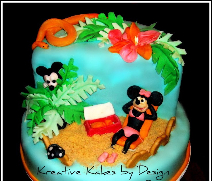 Kreative Kakes by Design Mickey and Minnie Mouse Cake