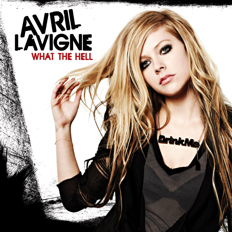 what hell avril lavigne album artwork. Avril Lavigne shows off her