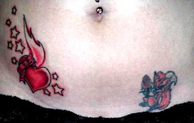 Love  Tattoo on Rose Heart Tattoo Love You Forever   Tattoo Design