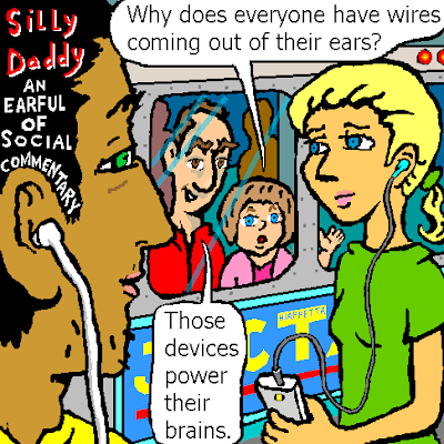 An Earful of Social Commentary - Silly Daddy Style - webcomic by Chiappetta