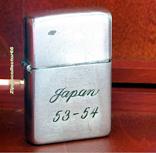 Zippo "régular" de 1937/49 , Gravé " Japan 53-54 "