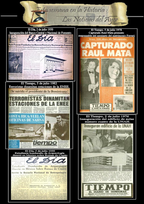 ESTA SEMANA EN LA HISTORIA: LAS NOTICIAS DEL AYER