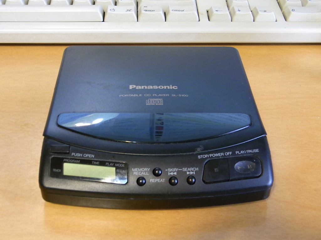 大きな取引 ポータブルCDプレーヤー パナソニックSL-S100 CD