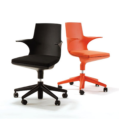 Modern Office Chair on Stardust Modern Design  Kartell Spoon Modern Office Chair By Antonio