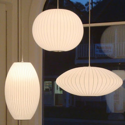 Nelson Bubble Lamp on Stardust Modern Design George Nelson Bubble Lamp