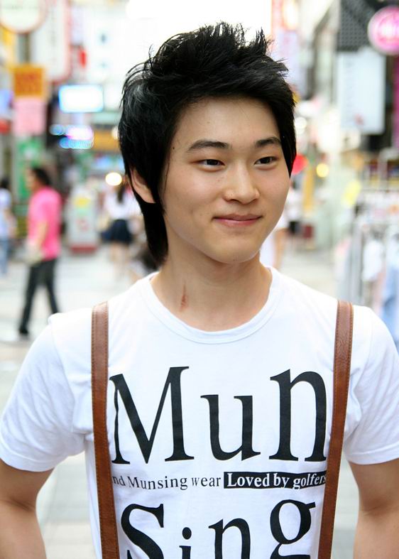 Korean hairstyle for girls men, hairstyle 2009 spring medium layered