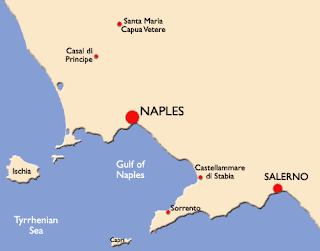 map of Naples region