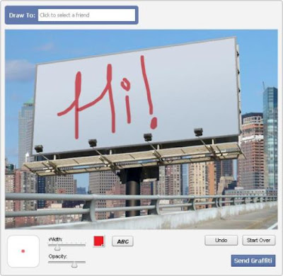 graffiti facebook app